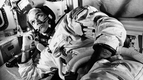 Apollo 11 command module pilot astronaut Michael Collins