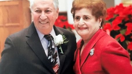 Anthony and Agatha Monteleone on Feb. 13, 2021,