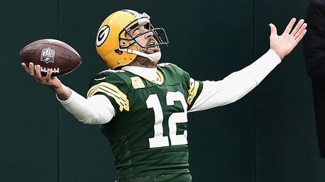 Aaron Rodgers of the Green Bay Packers