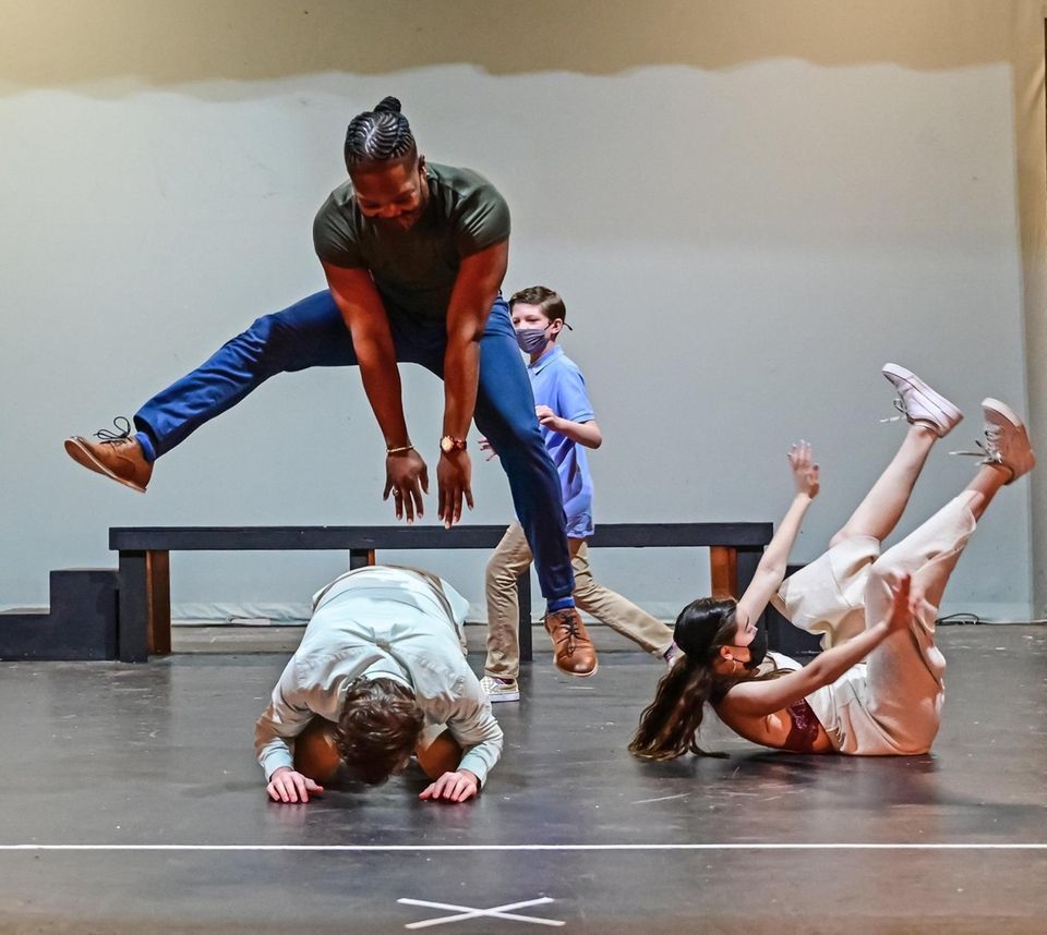 The cast of Studio Theaters production of Children