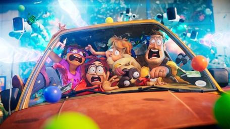 This image released by Netflix shows a scene