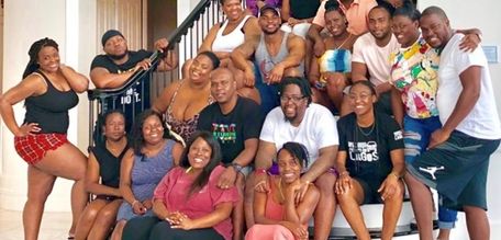 Rodney Ceant, right, organized a reunion of his