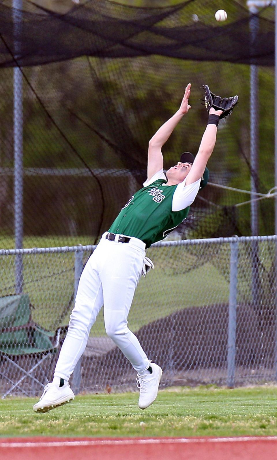 Longwood 3rd baseman Preston Gerena makes the running
