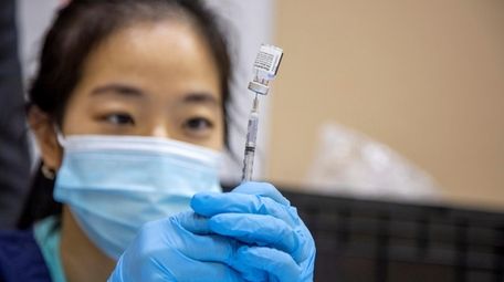 Jim Son, a Stony Brook University Hospital pharmacist,