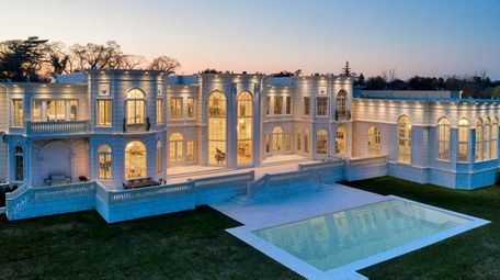 The house comes with indoor and outdoor saltwater