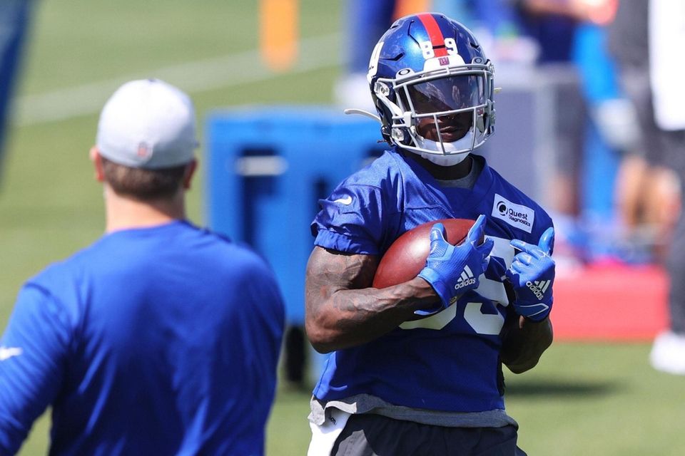 Kadarius Toney #89 of the New York Giants