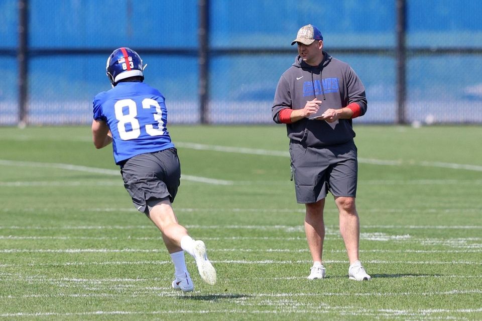 Head Coach Joe Judge of the New York