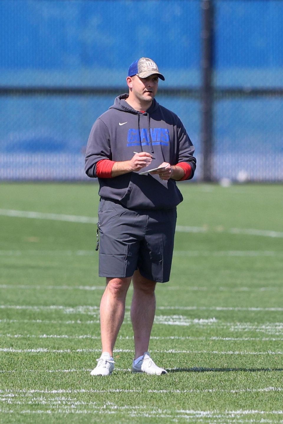 Head Coach Joe Judge of the New York