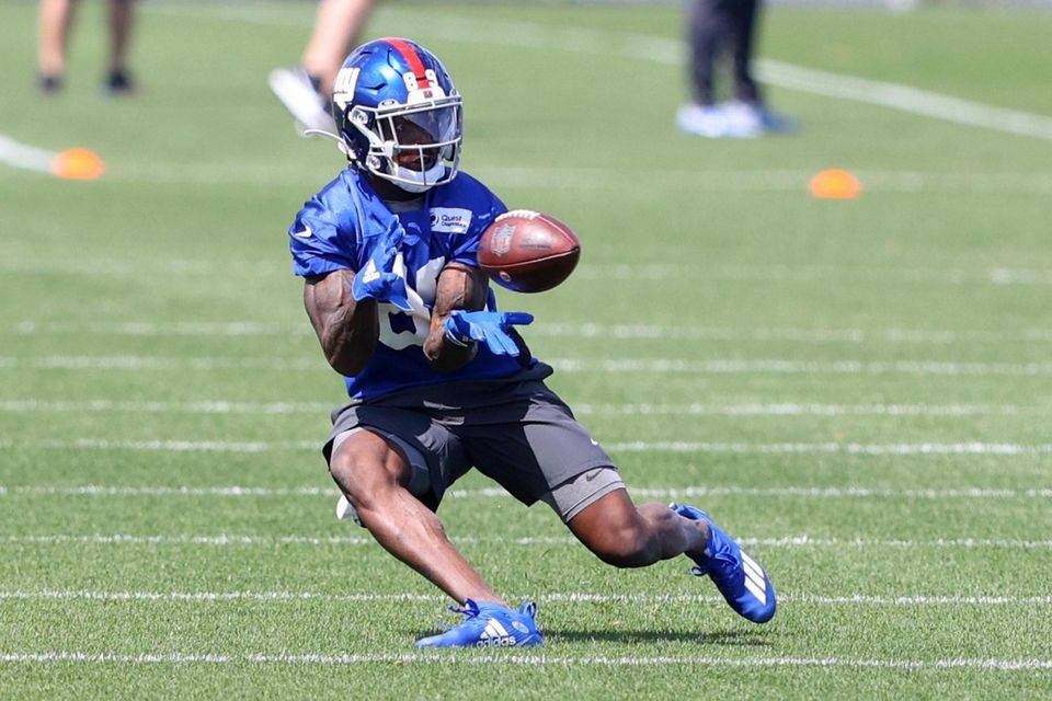 Kadarius Toney #89 of the New York Giants
