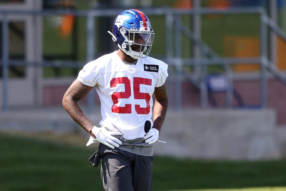 Rodarius Williams #25 of the New York Giants