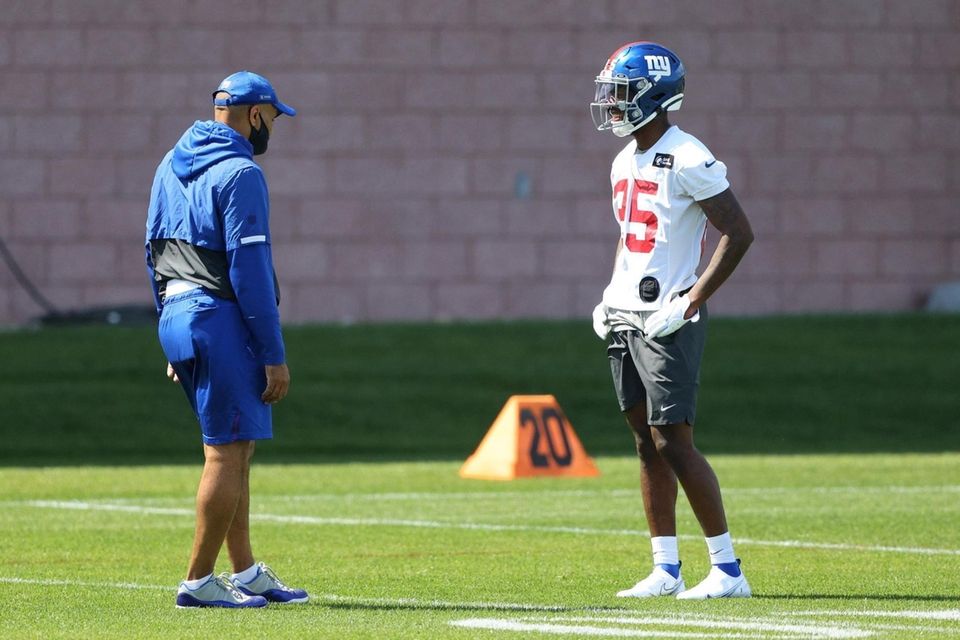 Rodarius Williams #25 of the New York Giants