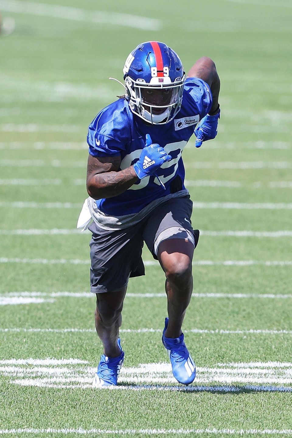 Kadarius Toney #89 of the New York Giants