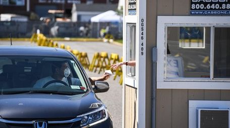 Town residents could pay taxes at a drive-by