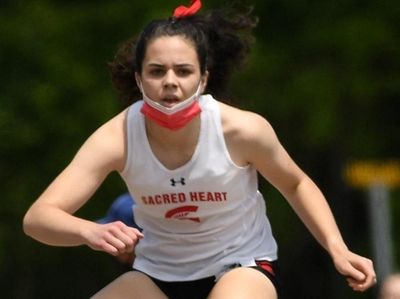 Brigid Byrnes of Sacred Heart Academy places first
