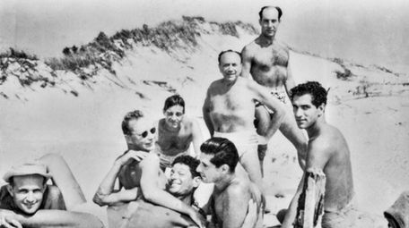 Same-sex relationships flourished at Cherry Grove. This photograph