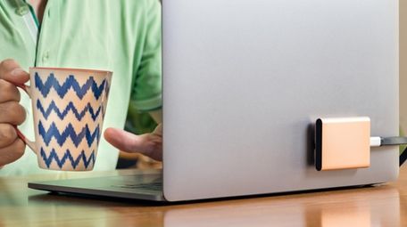 A solid-state hard drive means no moving parts