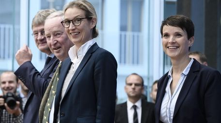 Joerg Meuthen, Alexander Gauland , Alice Weidel and
