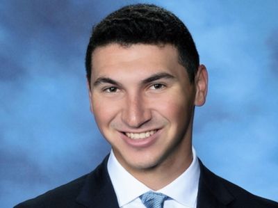 Roslyn High School valedictorian Jordan Zucker.