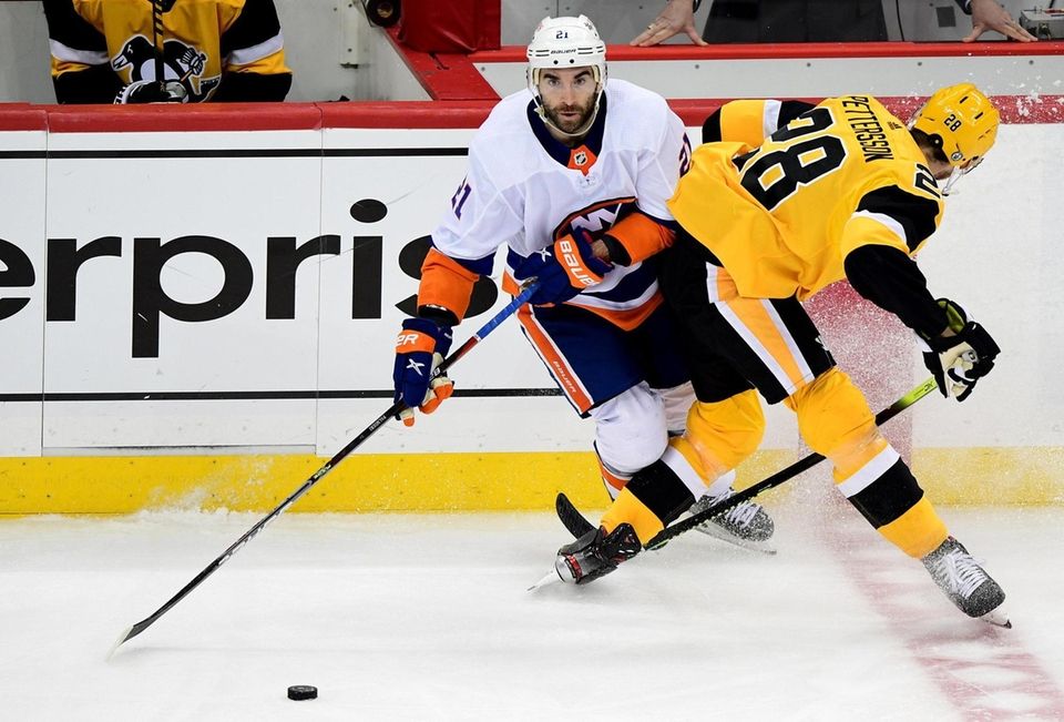 Kyle Palmieri #21 of the New York Islanders