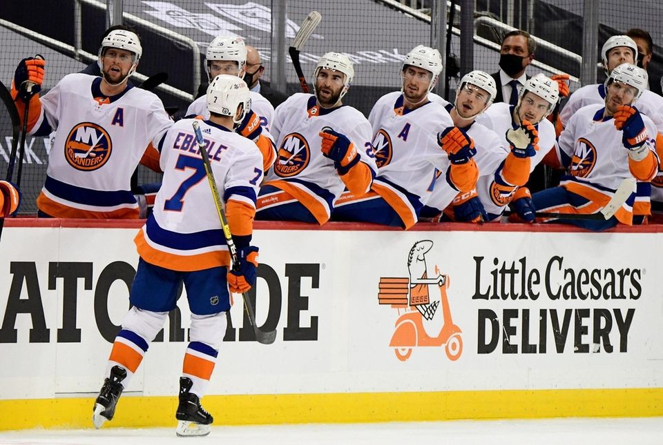 Jordan Eberle #7 of the New York Islanders