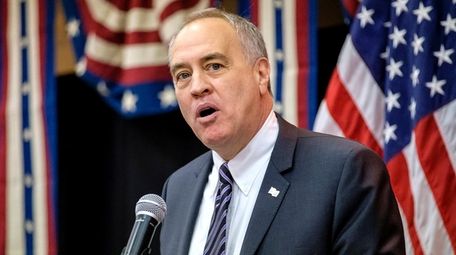 New York State Comptroller Thomas P. DiNapoli speaks