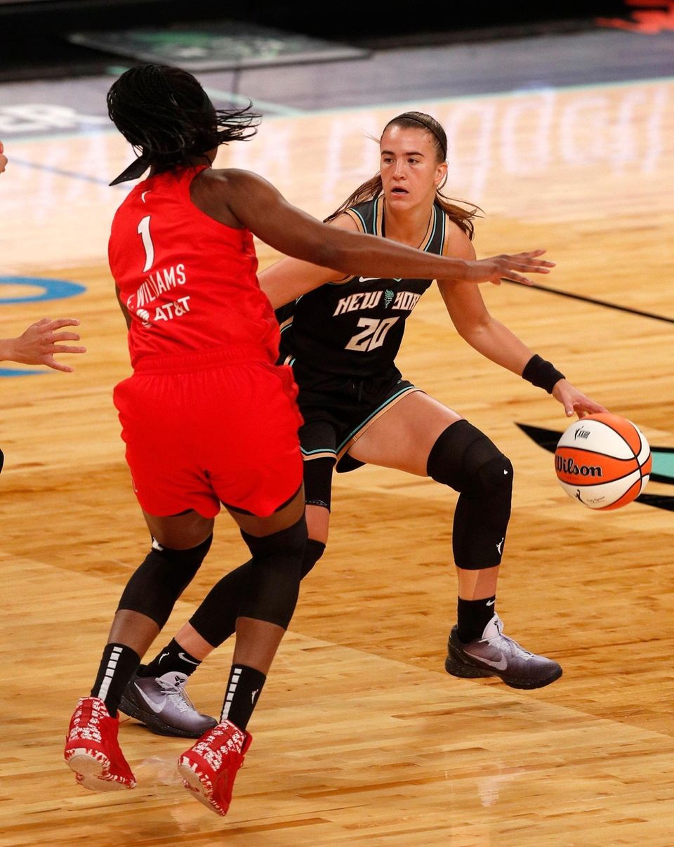 Sabrina Ionescu #20 of the New York Liberty