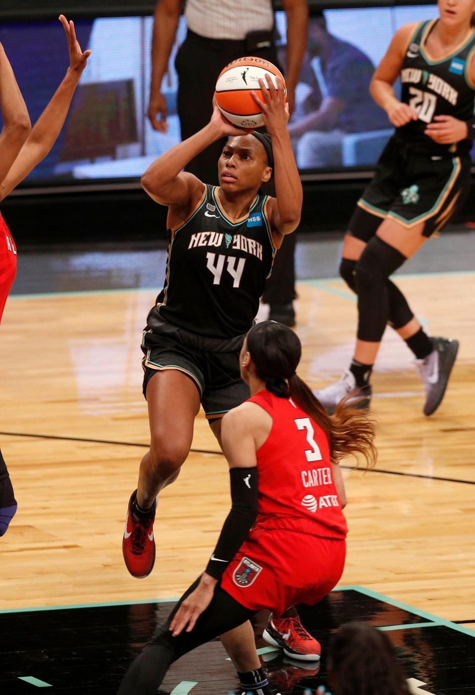 Betnijah Laney #44 of the New York Liberty