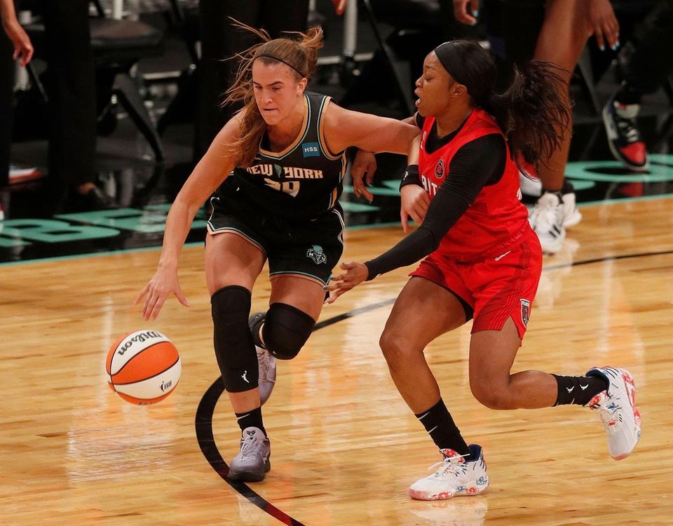Sabrina Ionescu #20 of the New York Liberty