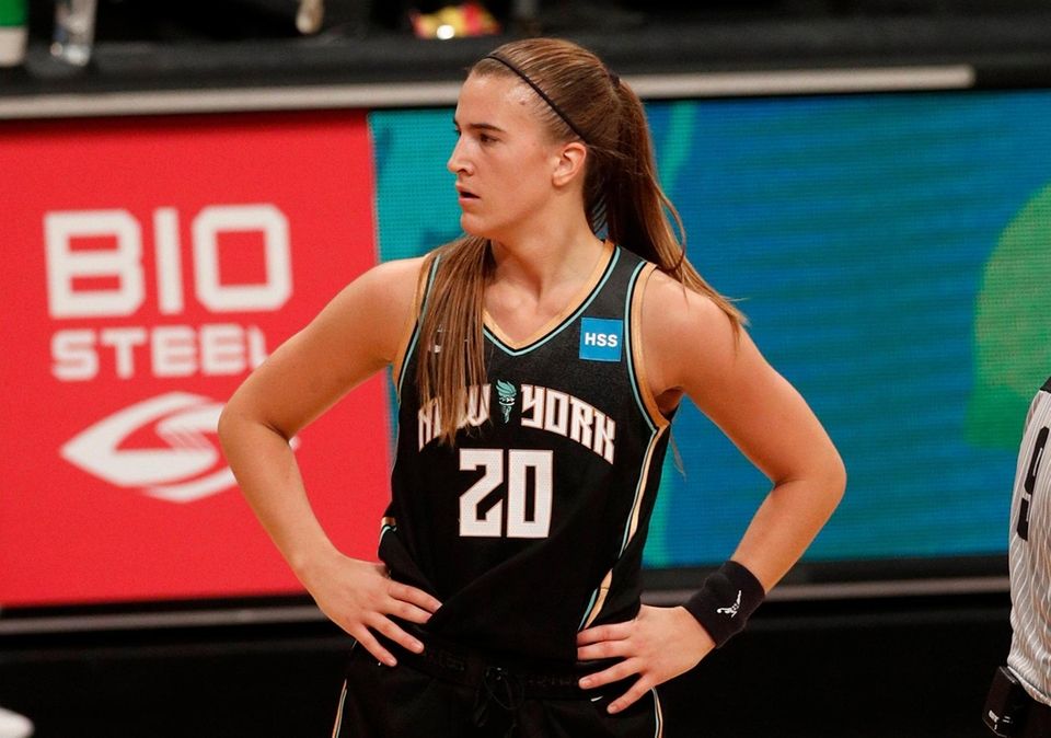 Sabrina Ionescu #20 of the New York Liberty