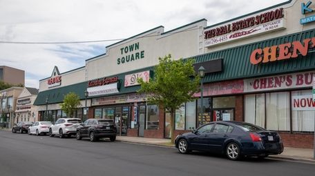 Businesses on Hempstead Turnpike in Levittown