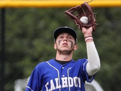 Calhouns Patrick Sanchez makes the out at short