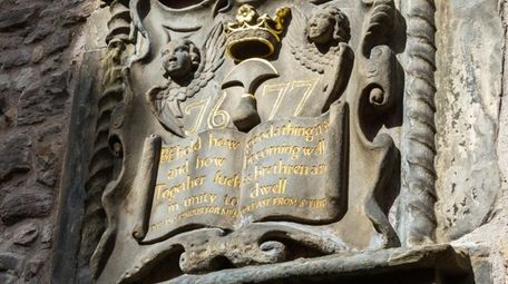 Psalm 133 is chiseled into a stone book