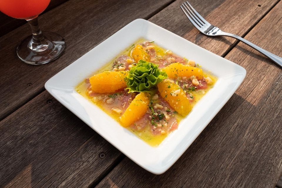 Crudo changes every few days at Fatfish in
