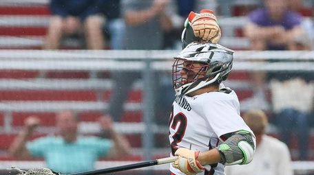 Mt Sinai's Joey Spallina (22) celebrates the go