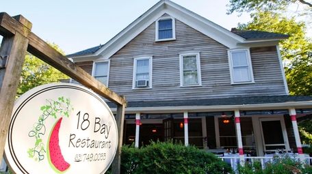 18 Bay Restaurant located on Shelter Island features