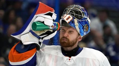 Goaltender Ilya Sorokin has been impressive in his