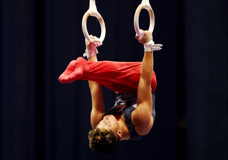ST LOUIS, MISSOURI - JUNE 26: Yul Moldauer
