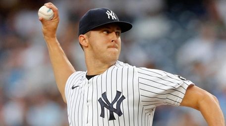 Jameson Taillon of the New York Yankees pitches