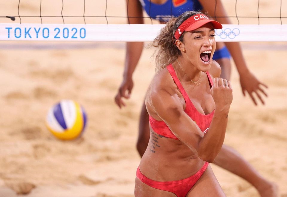 TOKYO, JAPAN - JULY 24: Brandie Wilkerson of