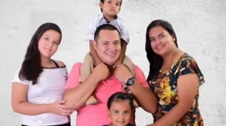 Diana Granobles, 31, of Copiague, right, and her