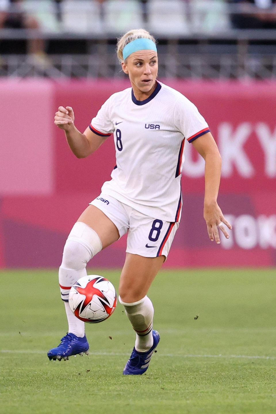 KASHIMA, JAPAN - JULY 27: Julie Ertz #8