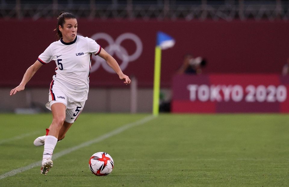 KASHIMA, JAPAN - JULY 27: Kelley O'Hara #5