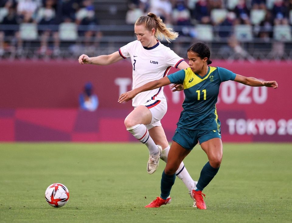 KASHIMA, JAPAN - JULY 27: Mary Fowler #11