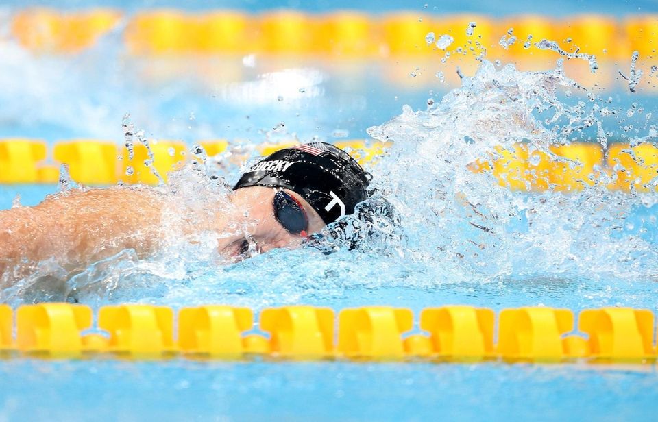 TOKYO, JAPAN - JULY 28: Katie Ledecky of