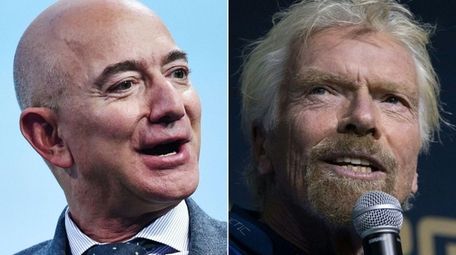 Billionaires Jeff Bezos and Richard Branson both made