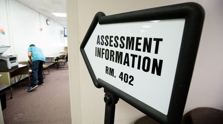 The Nassau County assessment office in Mineola.