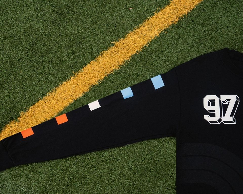 An item from NYCFC's new streetwear collaboration with