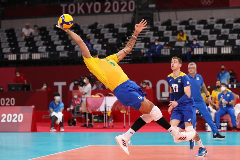 Mauricio Borges Almeida Silva #5 of Team Brazil