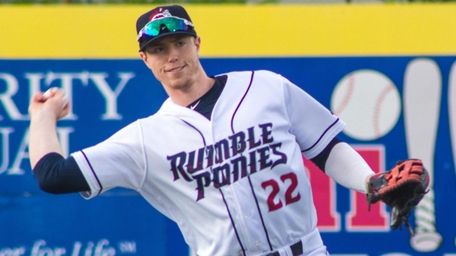 Brett Baty of the Binghamton Rumble Ponies.