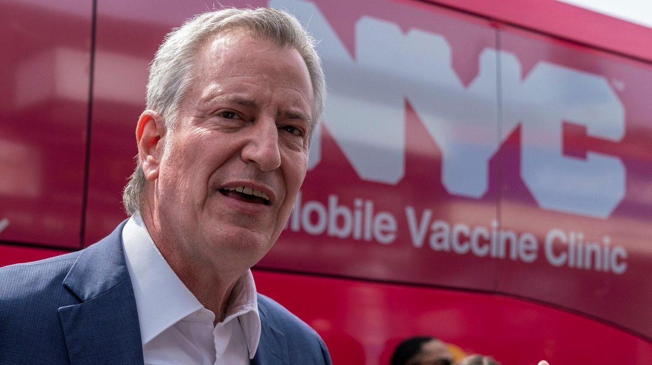 Mayor NYC to require vaccination for indoor activities Newsday